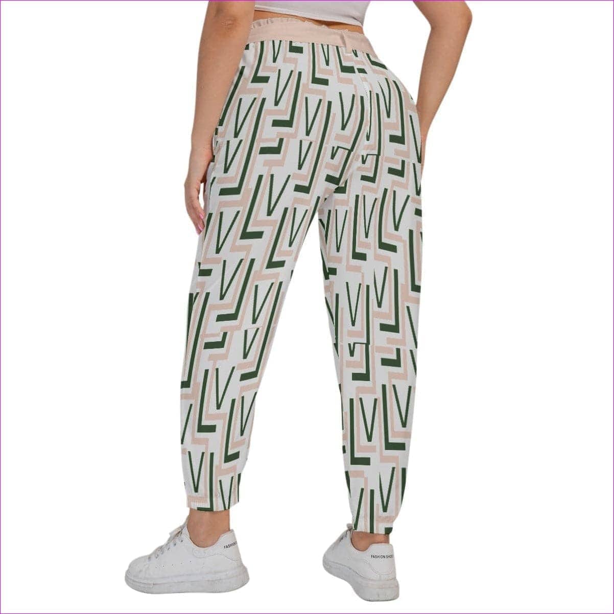 - Labyrinth 2 Women’s Pants With Waist Belt Voluptuous (+) Plus Size - womens pants at TFC&H Co.