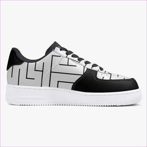 Labyrinth Low-Top Leather Sports Sneakers - unisex shoe at TFC&H Co.