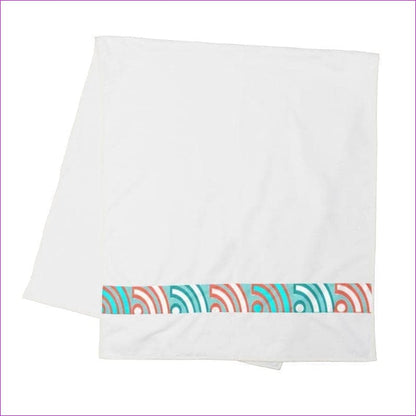Langis Home Strip Towel - Blue - towel at TFC&H Co.