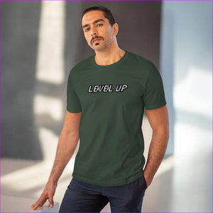 - Level Up Men's Organic Tee - T-Shirt at TFC&H Co.