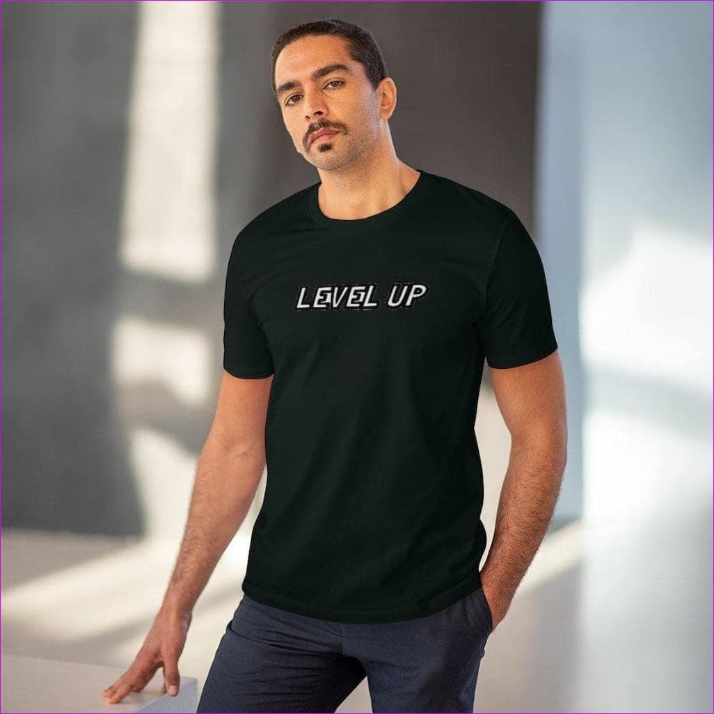 Level Up Men's Organic Tee - T-Shirt at TFC&H Co.
