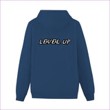 S Navy - Level Up Womens Back Print Hoodie with Pocket - womens hoodie at TFC&H Co.