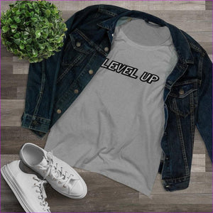 - Level Up Womens Organic Tee 2 - T-Shirt at TFC&H Co.