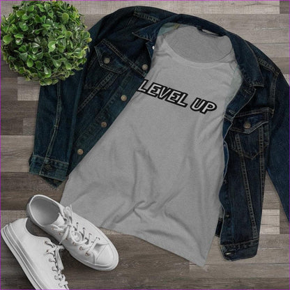 Level Up Womens Organic Tee 2 - T-Shirt at TFC&H Co.