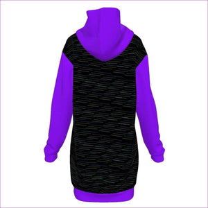 - Linear Long Fleece Hoodie Dress - womens dress at TFC&H Co.