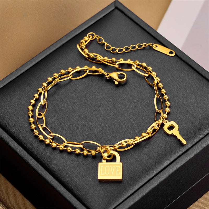 Lock & Key Bracelet - bracelet at TFC&H Co.