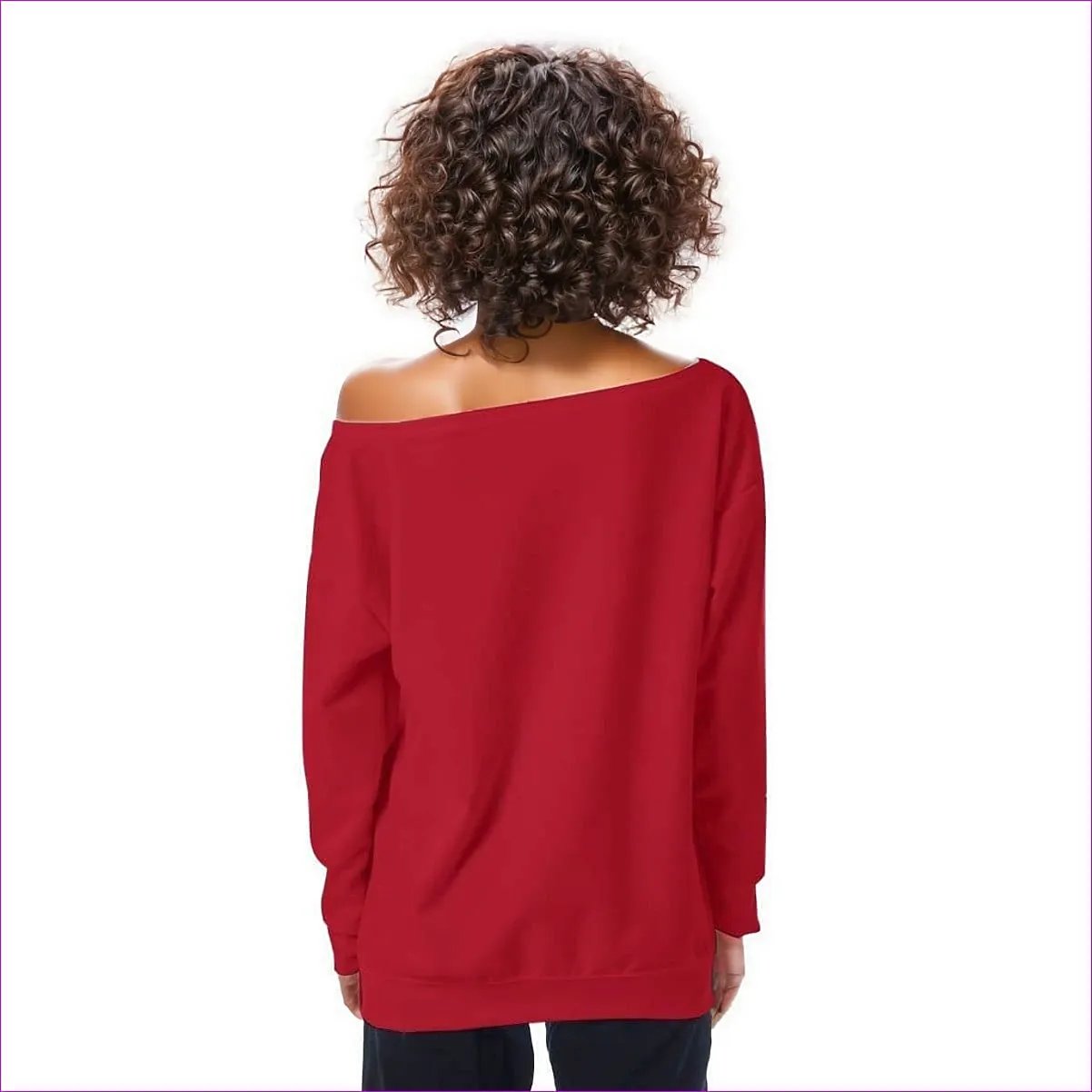 - Love 101 Womens Off Shoulder Sweatshirt - womens sweatshirt at TFC&H Co.