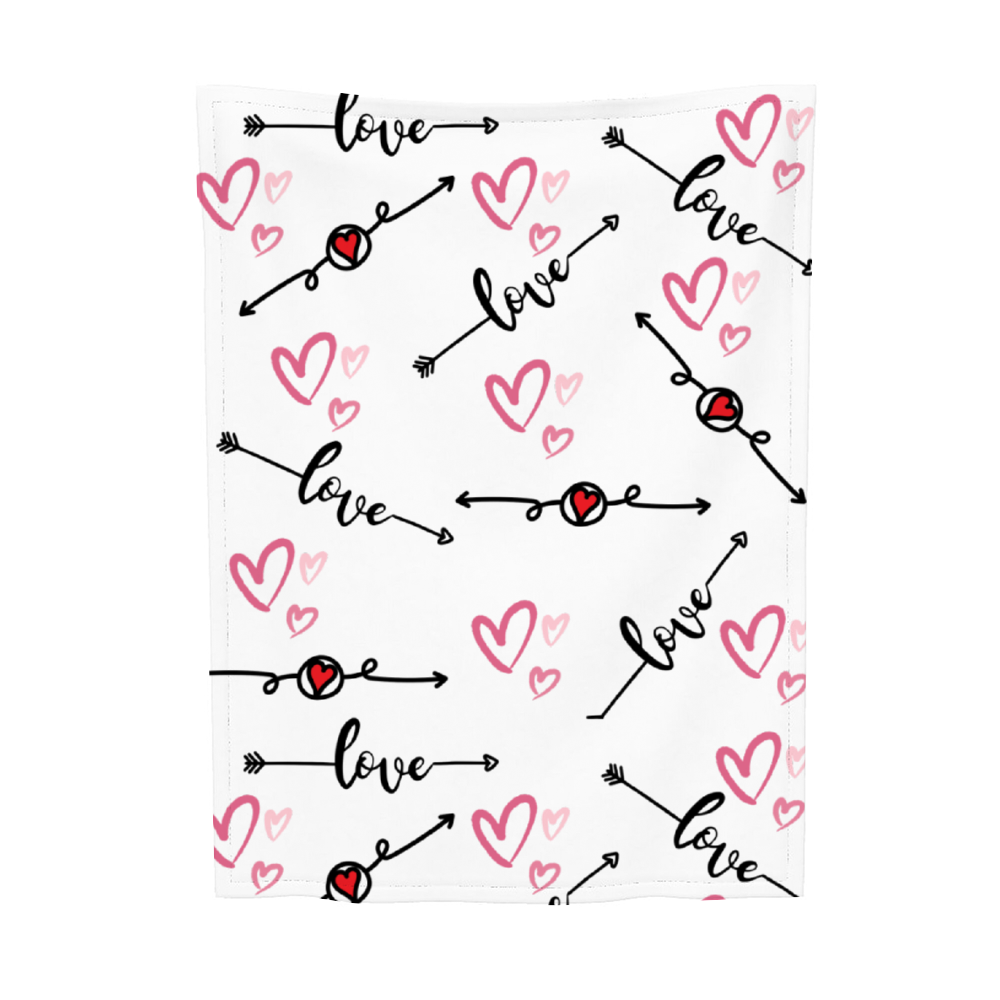 - Love in Motion 40" x 30" Super Soft Plush Baby Blanket - blanket at TFC&H Co.