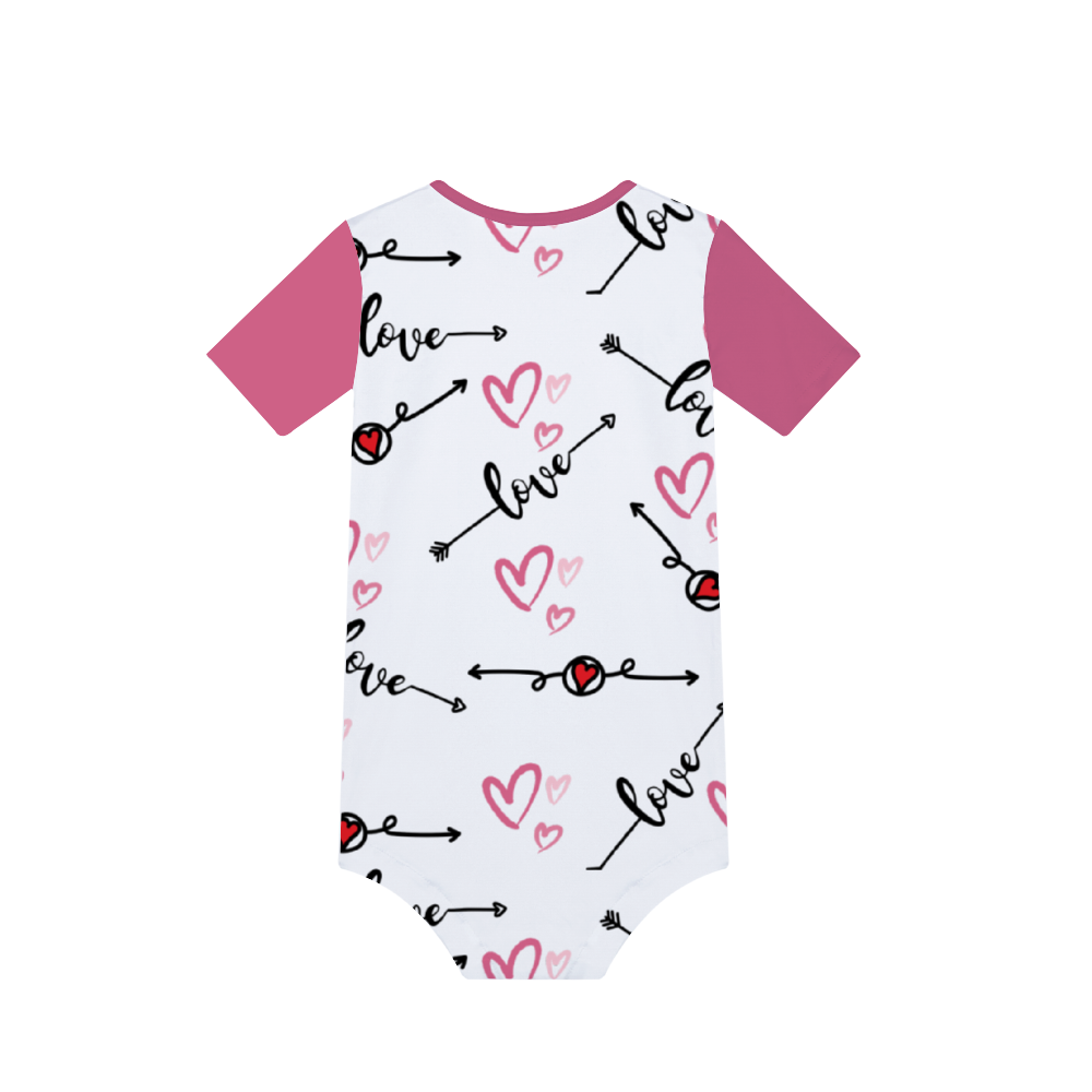 Love in Motion Baby's Short Sleeve Romper - infant onesie at TFC&H Co.