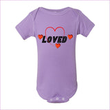 Lavender - Loved Infant Baby Rib Bodysuit - infant onesie at TFC&H Co.