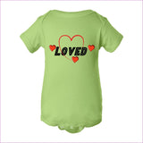 Key Lime Loved Infant Baby Rib Bodysuit - infant onesie at TFC&H Co.