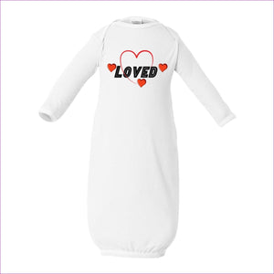NB White - Loved Infant Baby Rib Layette - layette at TFC&H Co.