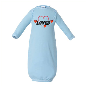 NB Light Blue - Loved Infant Baby Rib Layette - layette at TFC&H Co.