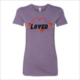 Heather Purple - Loved Womens Favorite Tee - womens t-shirt at TFC&H Co.