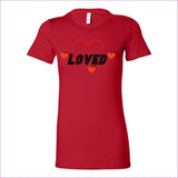Red Loved Womens Favorite Tee - women's t-shirt at TFC&H Co.