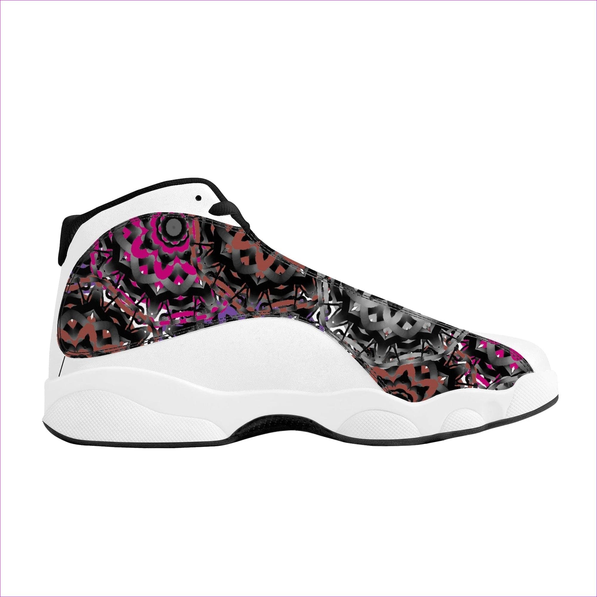 - Mandala Graffiti Basketball Shoes - unisex basketball shoes at TFC&H Co.