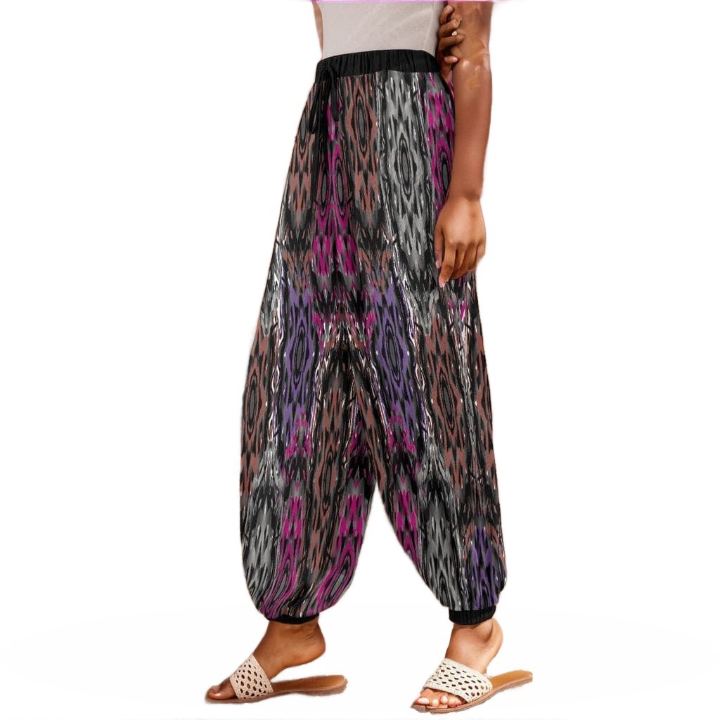 multi-colored - Mandala Graffiti Womens Carrot Pants - womens carrot pants at TFC&H Co.