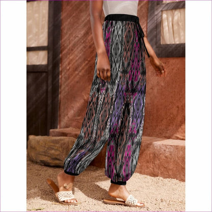 Mandala Graffiti Womens Carrot Pants - women's carrot pants at TFC&H Co.