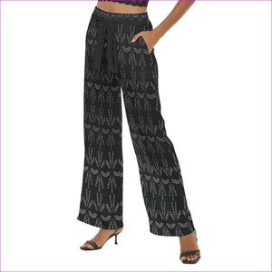 Mandala Womens Casual Straight-leg Pants - women's straight leg pants at TFC&H Co.