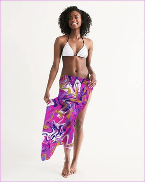 Marbled Pixie Swim Cover Up - women's swim cover up at TFC&H Co.