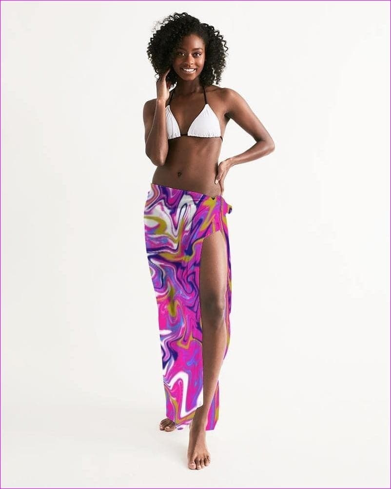 Marbled Pixie Swim Cover Up - women's swim cover up at TFC&H Co.