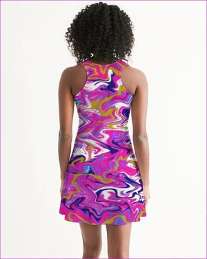 - Marbled Pixie Womens Racerback Dress - womens dress at TFC&H Co.