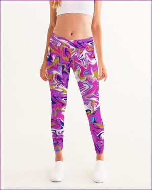 - Marbled Pixie Womens Yoga Pants - womens leggings at TFC&H Co.