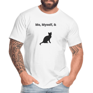- Me, Myself, & Cat Premium Men's Organic T-Shirt - Men’s Premium Organic T-Shirt | Spreadshirt 1352 at TFC&H Co.
