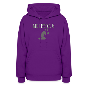 purple - Me, Myself, & Prayer Women's Hoodie - Womens Hoodie | Jerzees 996 at TFC&H Co.