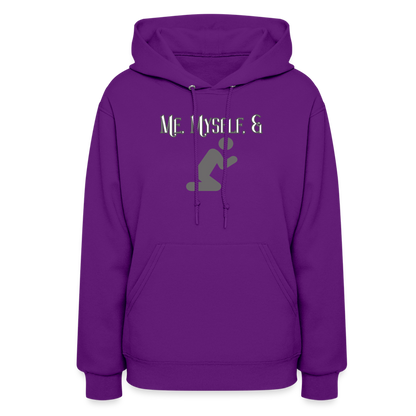 purple Me, Myself, & Prayer Women's Hoodie - Women's Hoodie | Jerzees 996 at TFC&H Co.