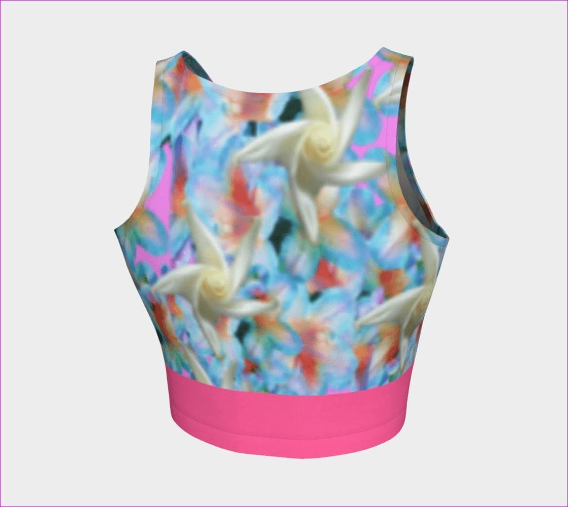 - Midnight Floral Crop Top - womens crop top at TFC&H Co.