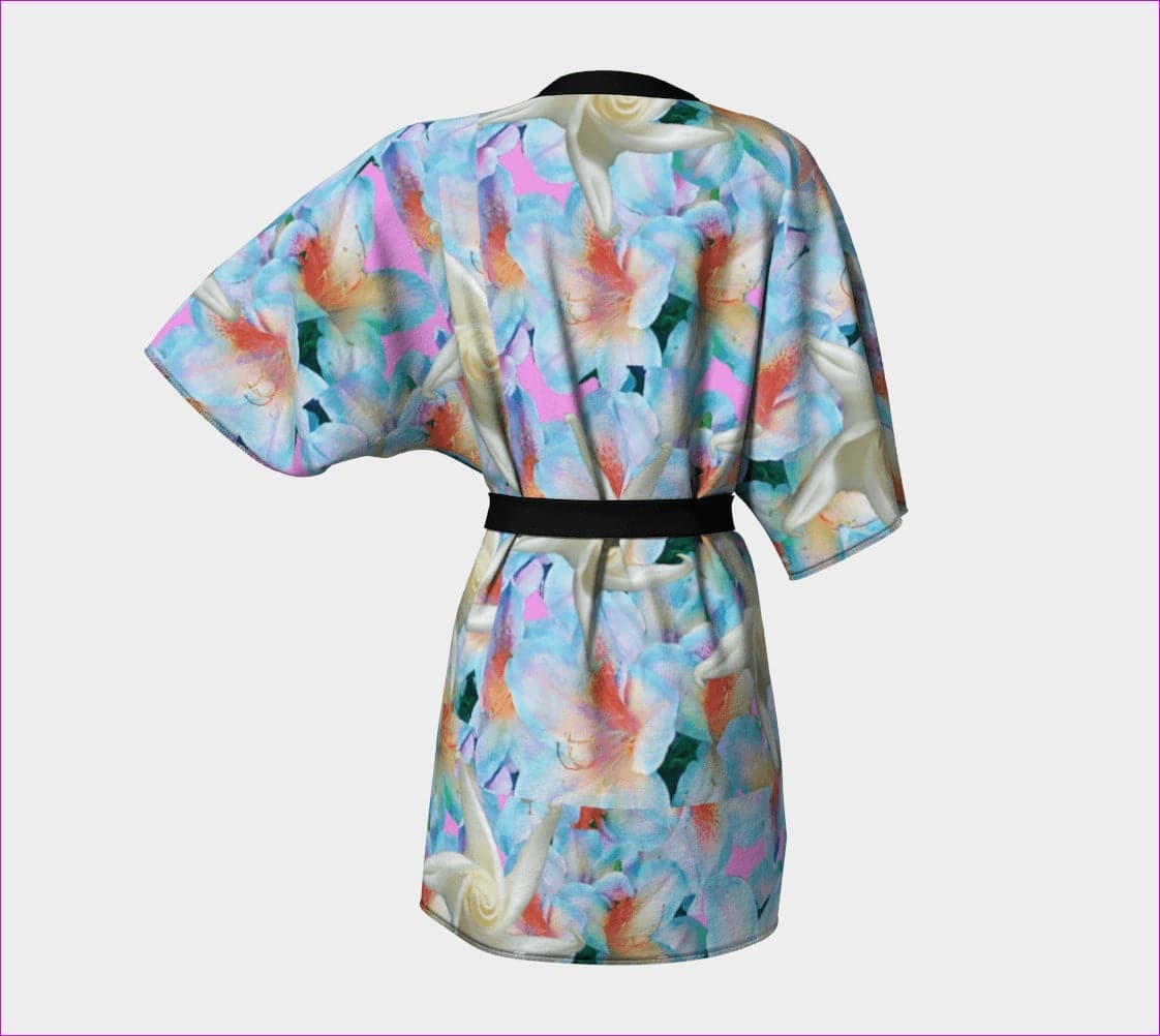 Midnight Floral Kimono Robe - Kimono Robe at TFC&H Co.