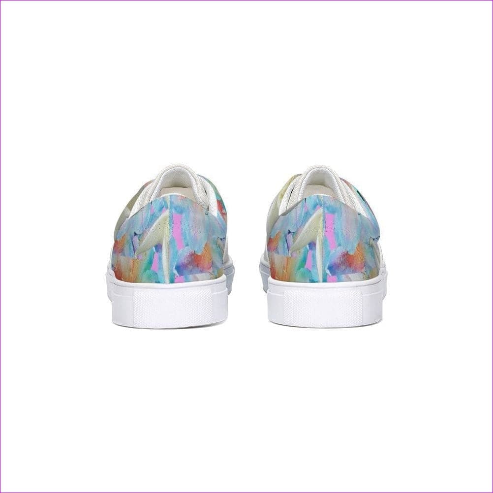 - Midnight Floral Lace Up Canvas Shoe - womens shoe at TFC&H Co.