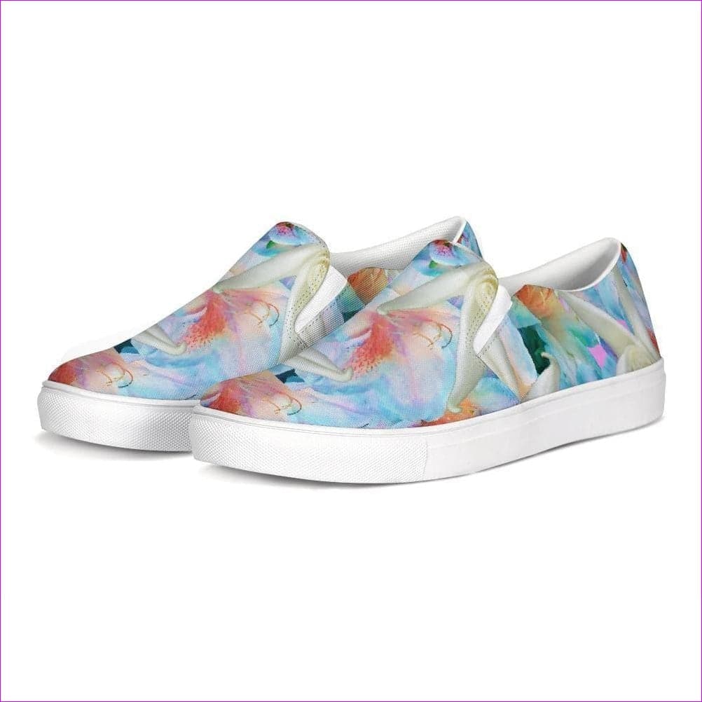 Midnight Floral Slip-On Canvas Shoe - women's shoe at TFC&H Co.
