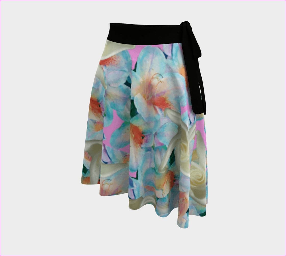 Midnight Floral Wrap Skirt - women's skirt at TFC&H Co.