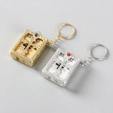 Golden - Mini HOLY Bible Keychain - keychain at TFC&H Co.