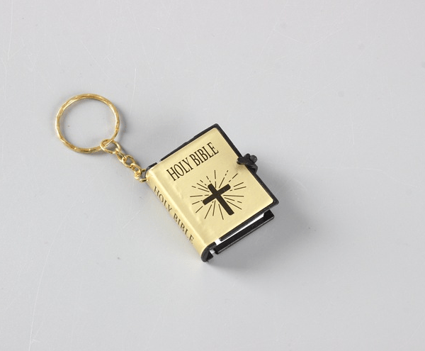 Yellow - Mini HOLY Bible Keychain - keychain at TFC&H Co.