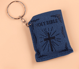 Blue - Mini HOLY Bible Keychain - keychain at TFC&H Co.