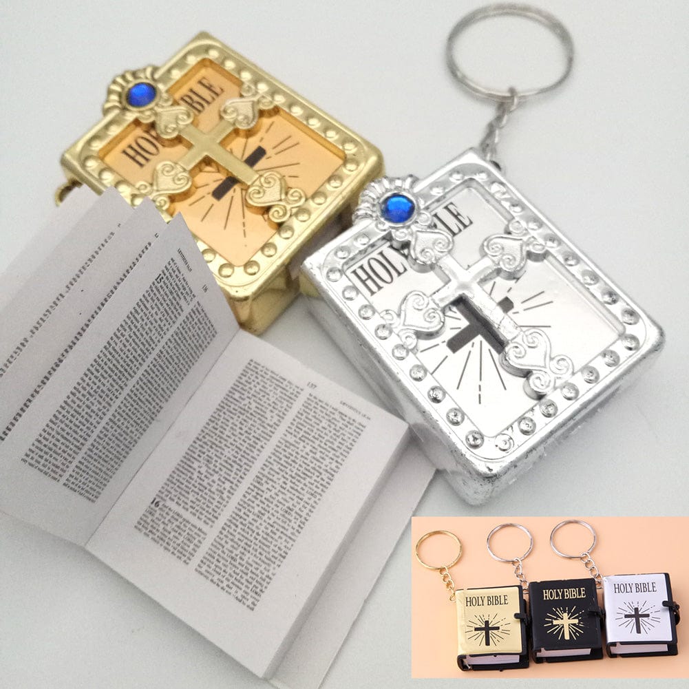 Mini HOLY Bible Keychain - keychain at TFC&H Co.