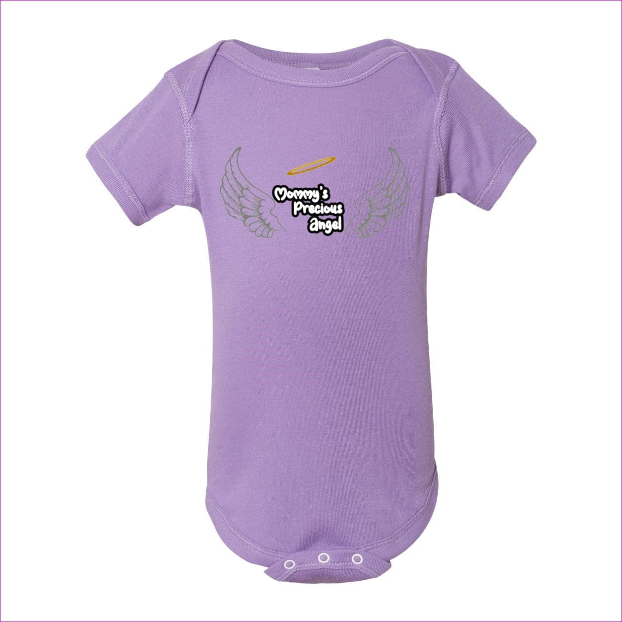 Lavender - Mommy's Precious Angel Infant Bodysuit - infant onesie at TFC&H Co.