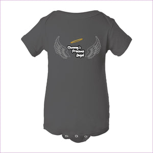 Charcoal - Mommy's Precious Angel Infant Bodysuit - infant onesie at TFC&H Co.