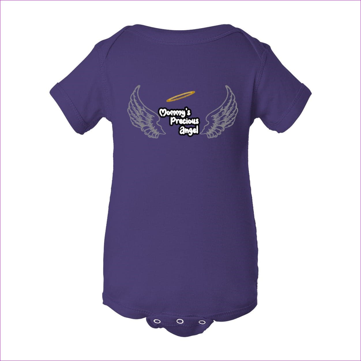 Purple Mommy's Precious Angel Infant Bodysuit - infant onesie at TFC&H Co.