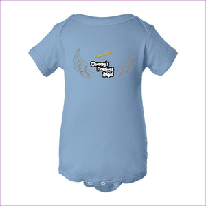 Light Blue - Mommy's Precious Angel Infant Bodysuit - infant onesie at TFC&H Co.