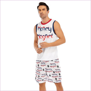 Money Magnet Men's Basketball Clothing Set - men's top & short set at TFC&H Co.