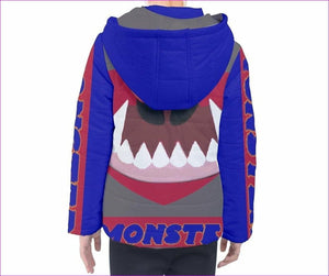 👹 Monster Kids Kids Hooded Puffer Jacket - kids coat at TFC&H Co.