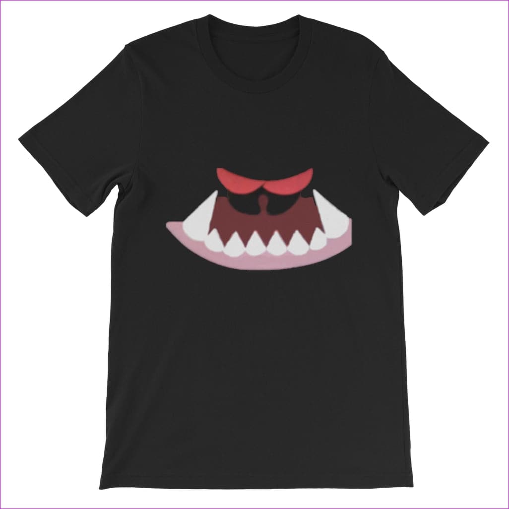 Black Monster Mouth Monster Kids Classic T-Shirt - 12 colors - kids tee at TFC&H Co.