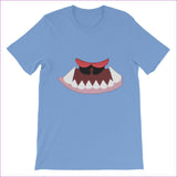 Light Blue Monster Mouth Monster Kids Classic T-Shirt - 12 colors - kids tee at TFC&H Co.