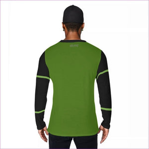 Naughty Dreadz Long Sleeve T-Shirt - Green - men's t-shirt at TFC&H Co.