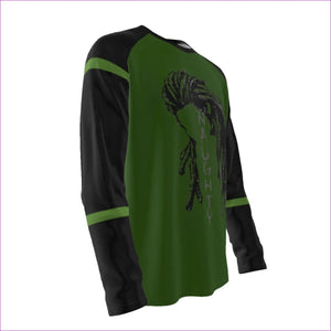 - Naughty Dreadz Men's Raglan Long Sleeve T-shirt | 100% Cotton - Mens T-Shirts at TFC&H Co.