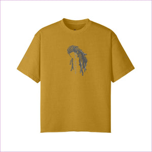 Vintage Yellow - Naughty Dreadz Washed Raw Edge T-shirt - 8 colors - mens t-shirt at TFC&H Co.